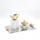 Crack Madkhan and Oud Bowl Set With Tray 