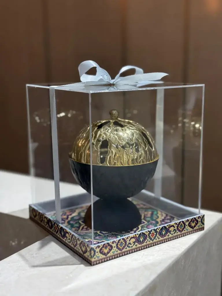 Flame Madkhan With Acrylic box