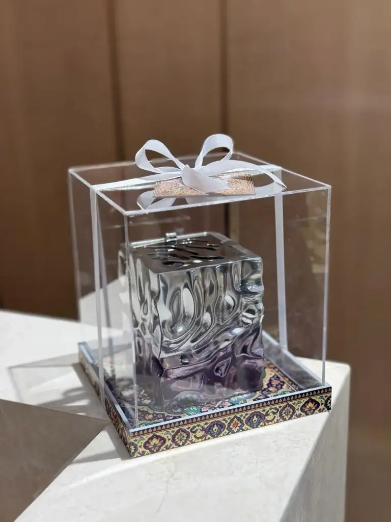 Cube Madkhan With Acrylic Box