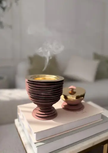 Dune Madkhan and Oud Bowl Set  (dark nude)