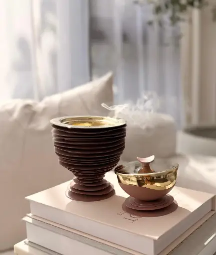 Dune Madkhan and Oud Bowl Set  (light nude)