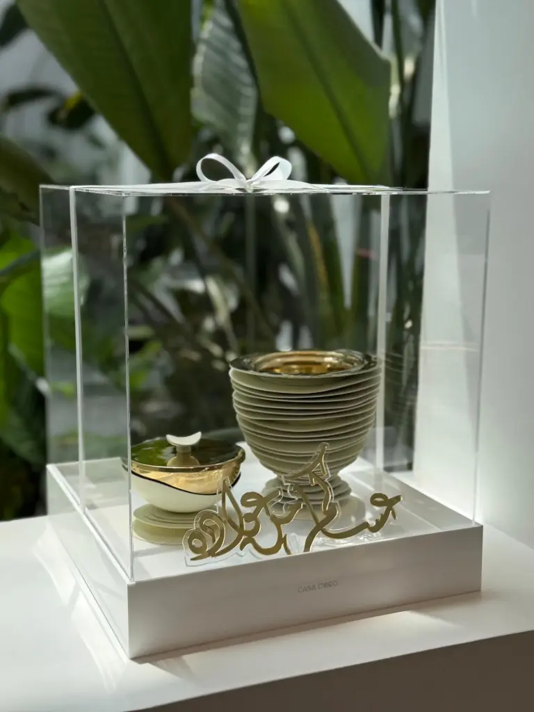 Dune gift box Meduim yellow