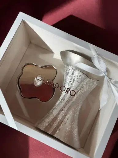 Silk Set All Silver Wooden Box Gray