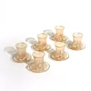 Oro floral teacup set