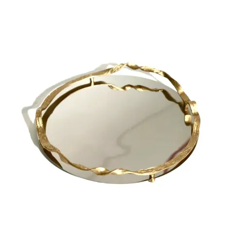 Crinkle Tray Gold
