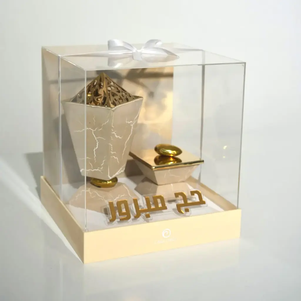 Pebble Beige Acrylic Gift