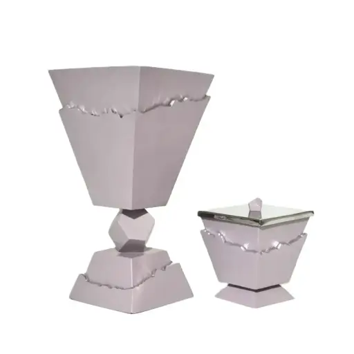 Classic Madkhan and Oud Bowl Set (Gray)