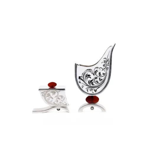 Deco Madkhan and Oud Bowl Set  (Ruby)