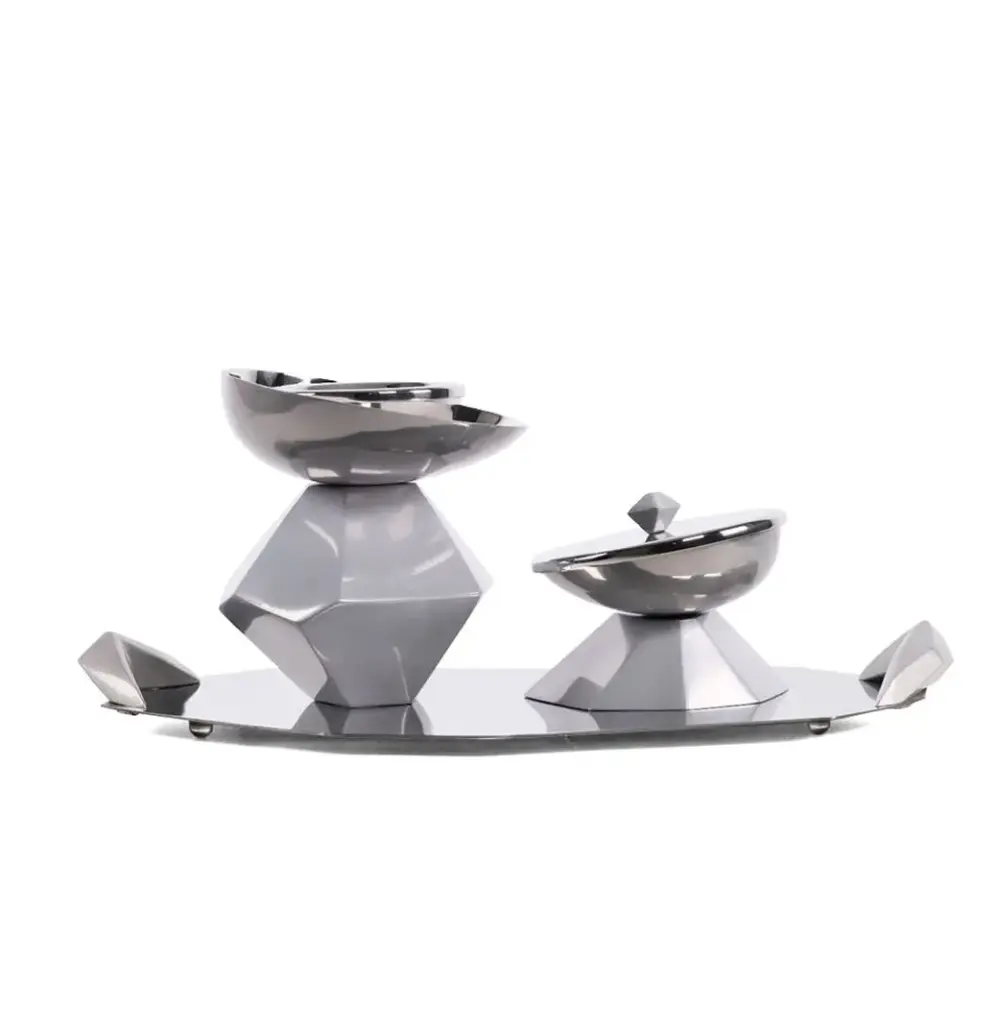 Hexagon Set With Tray