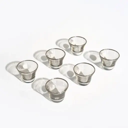 [A6974] (A6974) Griff Lustro Platino Coffee Cup